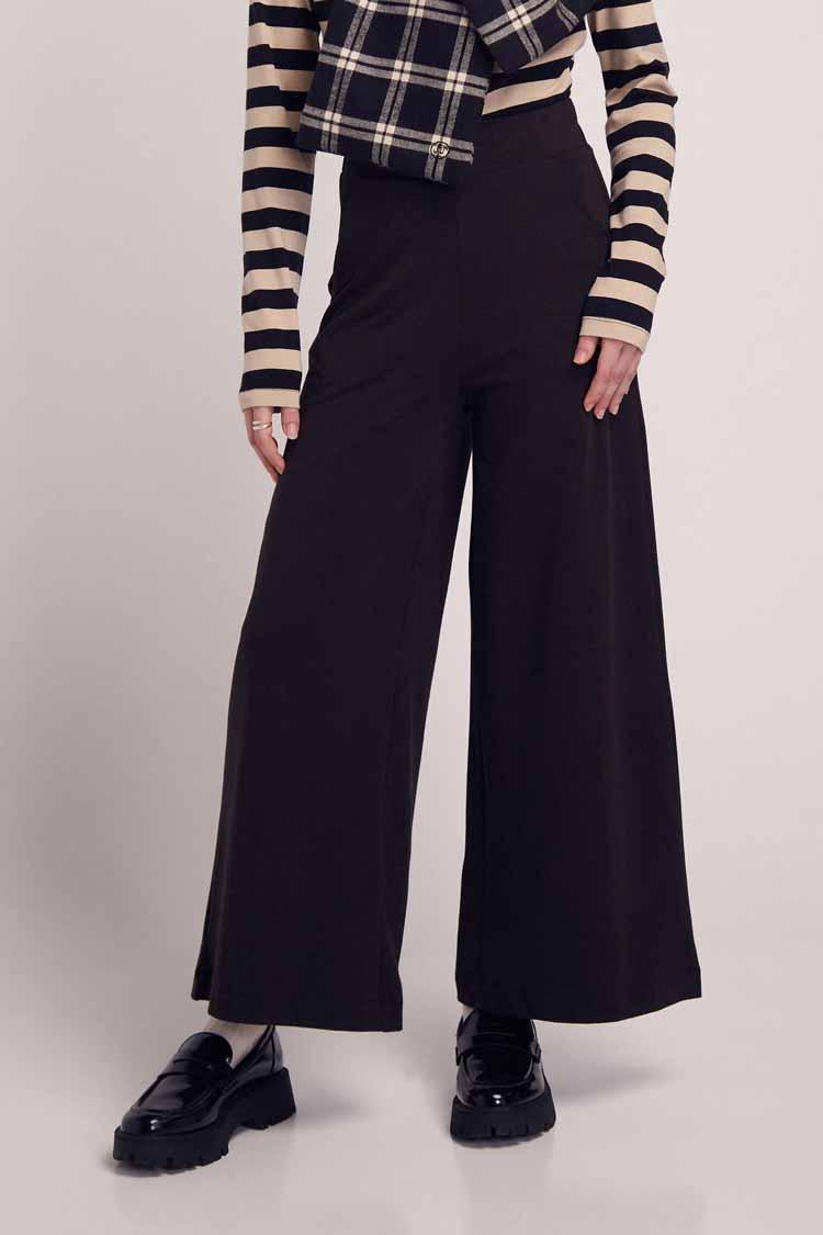 Suite13Lab Palau Pants Black Damen Baumwolle Hose schwarz